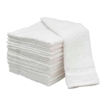 Kemp Usa Gym Towel, White, 20X40 10-613